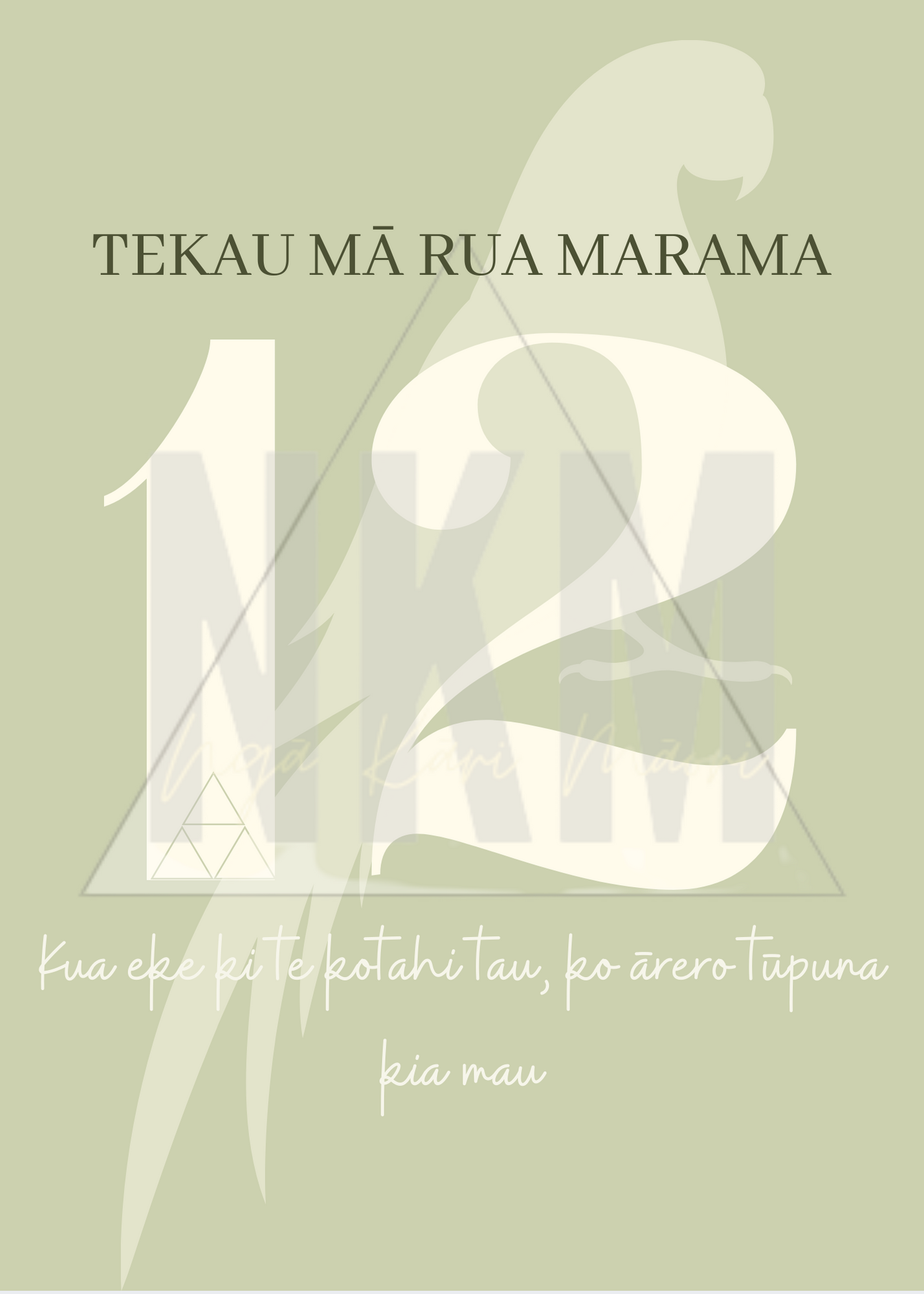 Te Reo Māori Baby Milestone Cards
