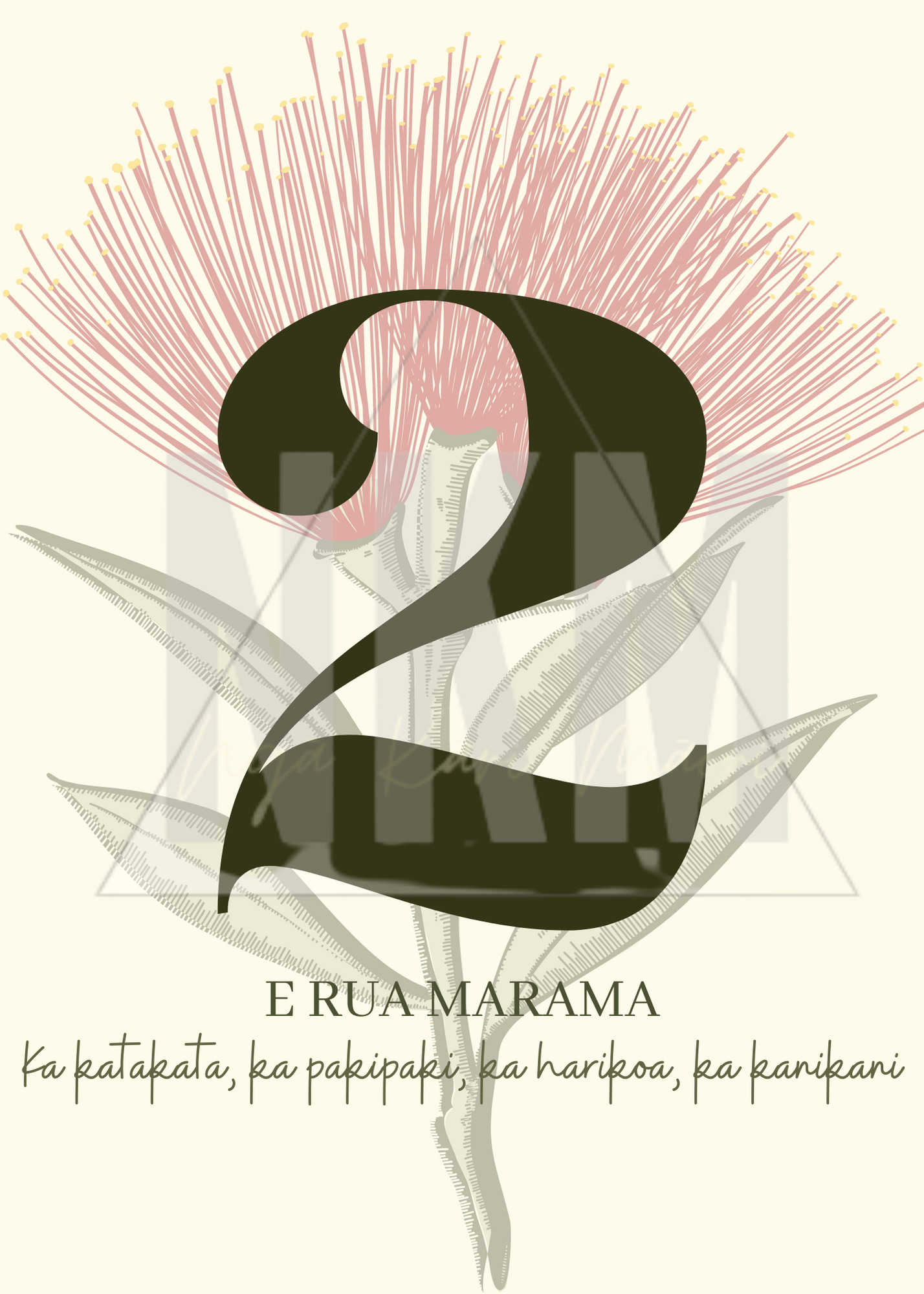 Te Reo Māori Baby Milestone Cards